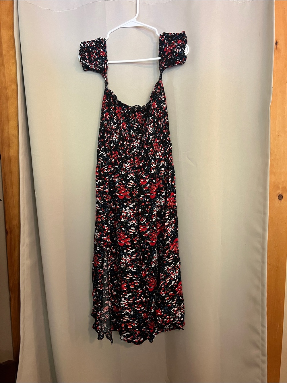 Lulu’s - View From the Meadow Floral Midi Dress